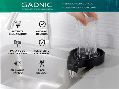 Lava Copas Automático Gadnic para Bachas de Cocina