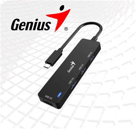 HUB USB 3.0 de 4 Puertos Genius