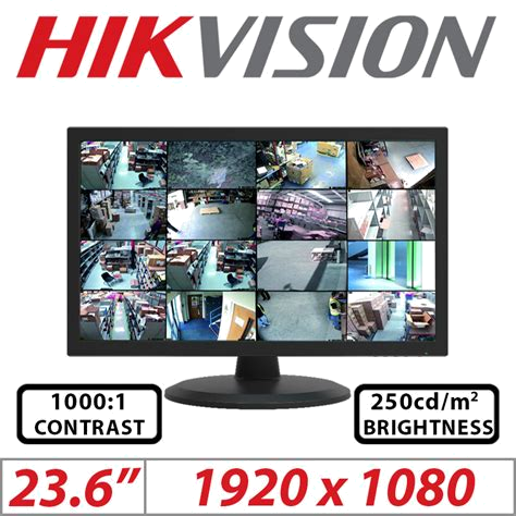 Monitor HD Hikvision DS-D5019S0-1P0 de 18,5"