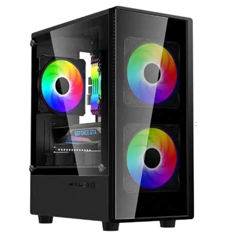 Caja de PC LNZ by Sentey M-ATX/ITX con F-RGB