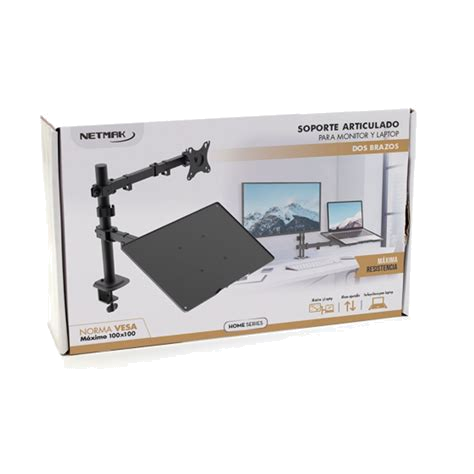 Soporte de Monitor Netmak para Pantallas de 13 a 32"