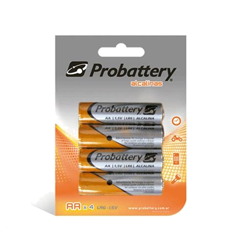 Pilas Alcalinas No Recargables Probattery - Paquete de 2