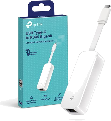Adaptador TP-Link UE300C USB Type-C a RJ45 Gigabit